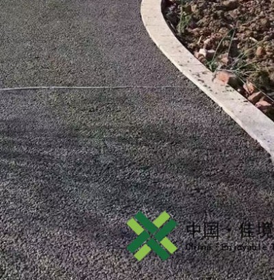 安徽六安霍邱金城新都匯透水混凝土路面基層指導施工中